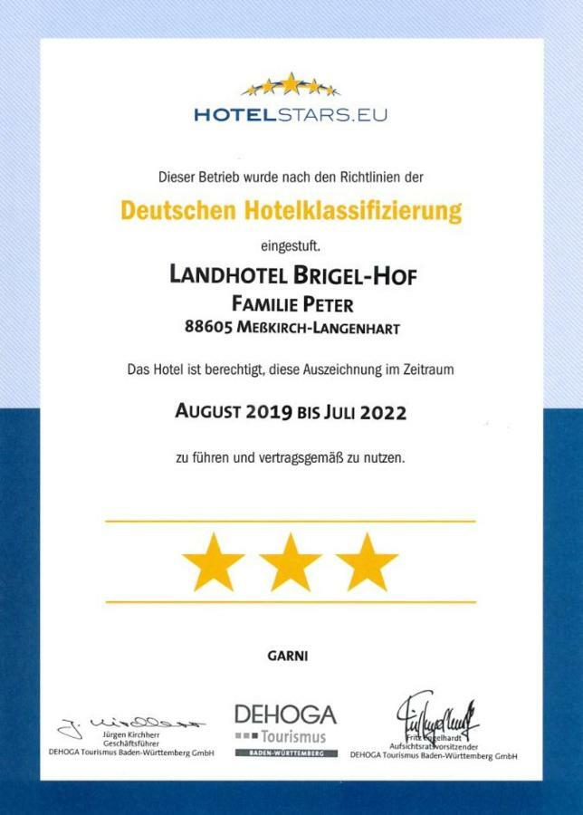 Brigel-Hof Hotel Messkirch Ngoại thất bức ảnh